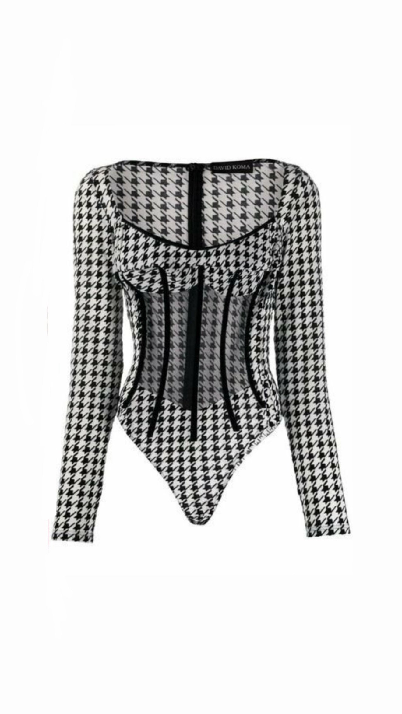 ff226bf8-56d5-4863-ae77-182950a8c9c1 Боді David Koma - Зображення 1