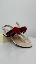 Босоніжки з квіткою Gucci