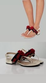 Босоніжки з квіткою Gucci - Зображення 3