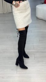 Ботфорти замшеві Stuart Weitzman - Зображення 2