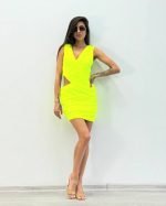 Сарафан неоновий Balmain - Зображення 2