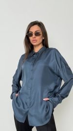 Сорочка шовкова Brunello Cucinelli - Зображення 2