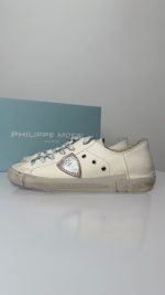 Кеди білі Philippe  Model