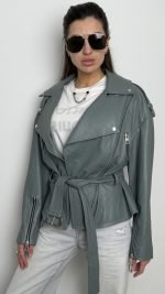 Шкіряна косуха Babe Pay pls - Зображення 5