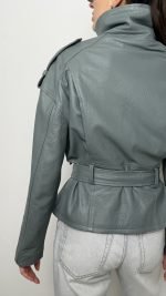 Шкіряна косуха Babe Pay pls - Зображення 3